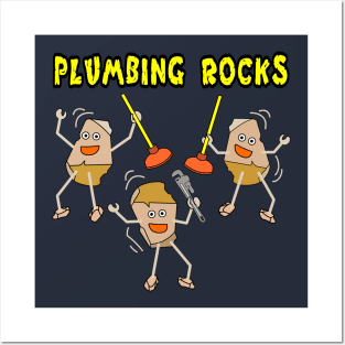 Plumbing Rocks Light Posters and Art